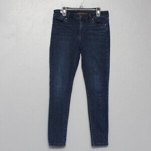 Joe’s Jeans mid rise skinny dark wash jeans
